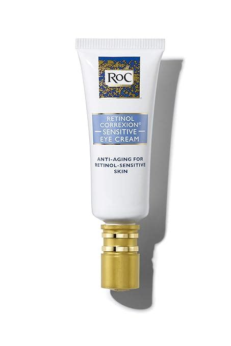 RoC Retinol Correxion Anti-Aging Eye Cream for Sensitive Skin, Anti ...