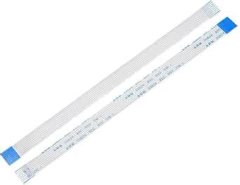 SHIVLAHERI 200mm 8 Pin A Type 1mm Spacing FFC Ribbon Cable Flexible ...