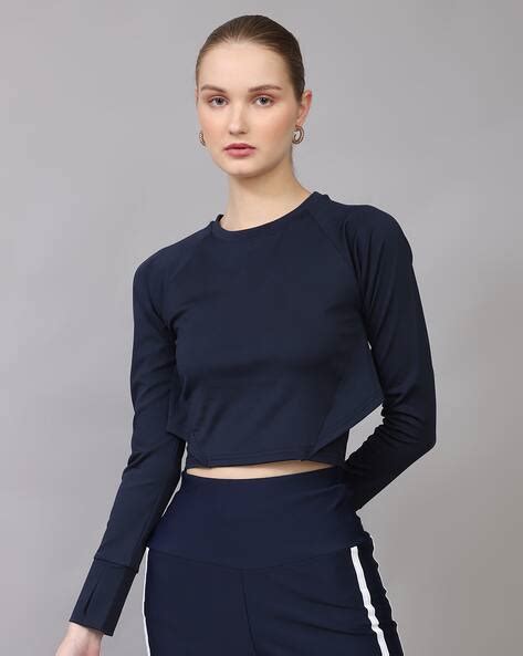 Buy Navy Tops for Women by Shein Online | sheinindia.in