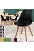 Chaise Miadomodo ® Chaises de Salle à Manger Scandinaves - Set de 4 ...