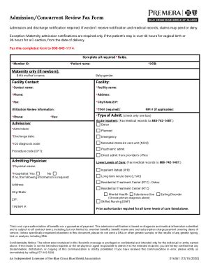 2020-2025 Form AK Premera Blue Cross 016361 Fill Online, Printable ...