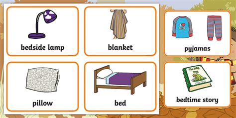 Getting Ready for a Sleep Cards