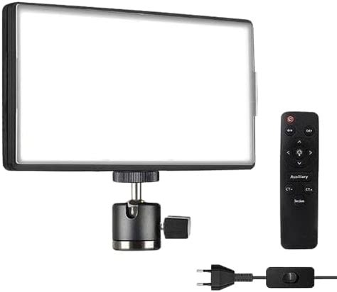 VOFFY LED Light Selfie Desk Light 2700-5700K Studio Light Streaming ...