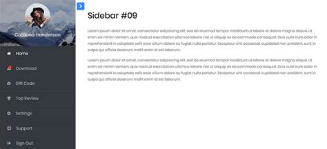 Image result for Sidebar Bootstrap