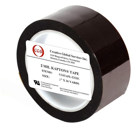 CGS Dupont Kapton (Polyimide) High Temperature and Heat Tape for ...