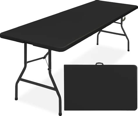 Amazon.com: Simpli-Magic 8ft Plastic Folding Table, Indoor Outdoor ...