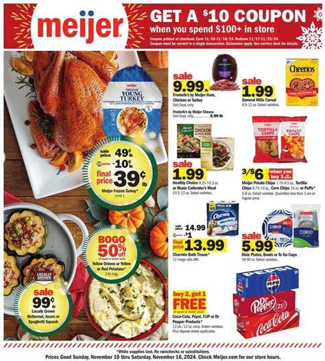 Meijer Ad Circular - 11/10 - 11/16/2024 | Rabato