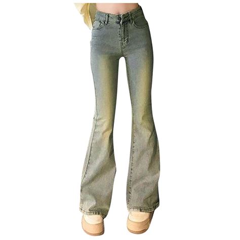 Baggy Jeans Women Jeans Light Blue Spring Autumn Retro Flared High ...