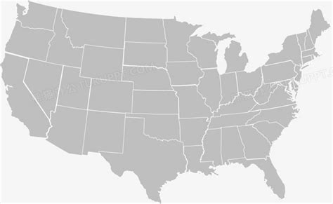 美国地图素材下载免费下载 - 觅知网