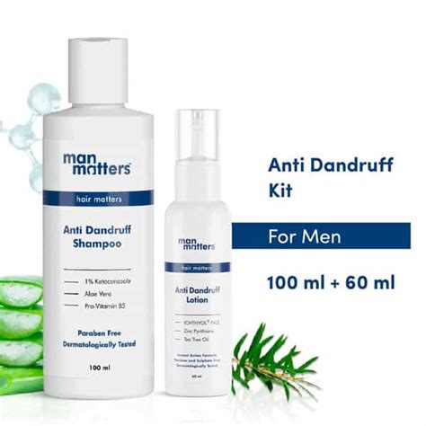 Buy MAN MATTERS ANTI DANDRUFF KIT DANDRUFF LOTION (60ML) + ANTI ...