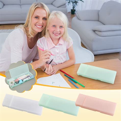 Tyidzon Pencil Case, Large Hard Pencil Box, Crayon Box Marker Pen ...