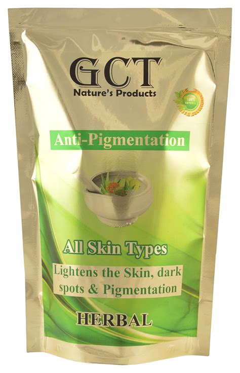 GCT Nature's Products Anti-Pigmentation Pack, 200 Grams : Amazon.in: Beauty