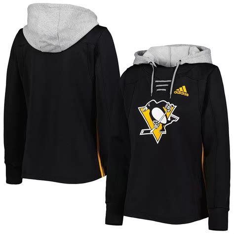 Women's adidas Black Pittsburgh Penguins Skate Lace Primeblue Team ...