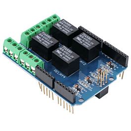 Probots 4 Channel Relay Shield Module for Arduino Buy Online India
