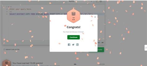 Image result for HackerRank SQL Silver 4 Starrbadges