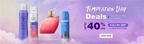 Top Fragrances & Grooming Product for Women | Secret Temptation