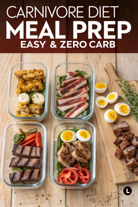 Carnivore Diet Meal Prep – Easy, Zero-Carb & Delicious! | Caveman diet ...