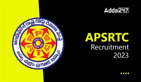 APSRTC Apprenticeship Recruitment 2023 Out for 309 Vacancies