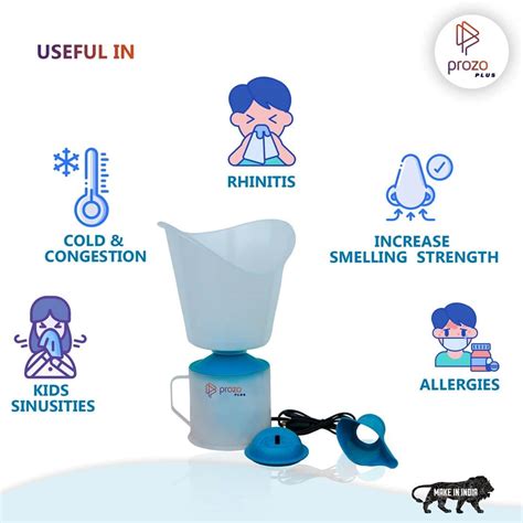 Buy PROZO PLUS VAPORIZER- STEAM INHALER (PREMIUM QUALITY) Online & Get ...