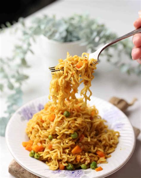 Spicy Maggi Noodles Recipe