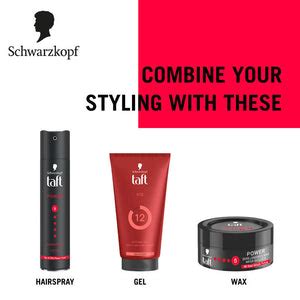 Schwarzkopf TAFT Power Hair Spray With Caffeine Formula For ...