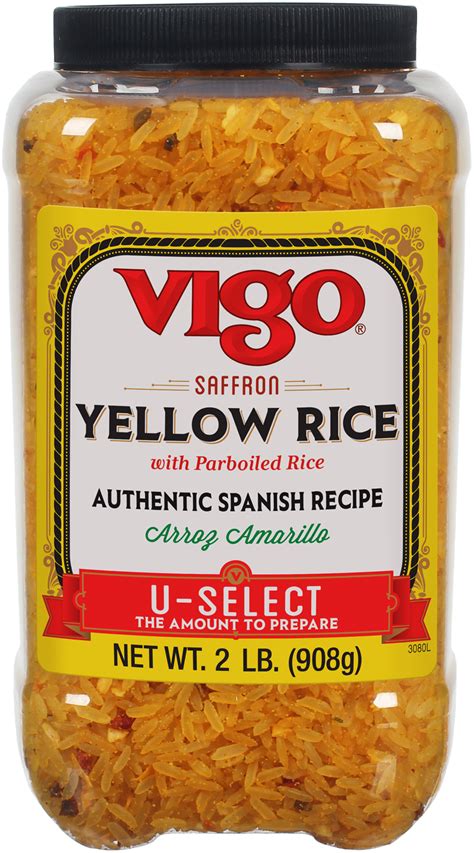 Vigo Hispanic Flavored Saffron Yellow Rice, 2 lb Bag - Walmart.com