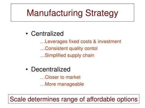 Manufacturing Strategy Development 的图像结果