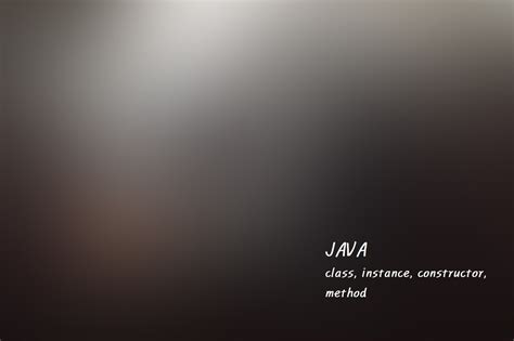 Java Class Constructor 的图像结果
