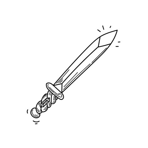Greek Sword Drawing