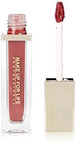 Make Up for Life Metallic Liquid Lipstick-08, Maroon, 4.5ml : Amazon.in ...