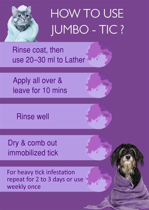 Buy pets Anti Tic Shampoo Online - Jumbo Tic - Jumbogreen