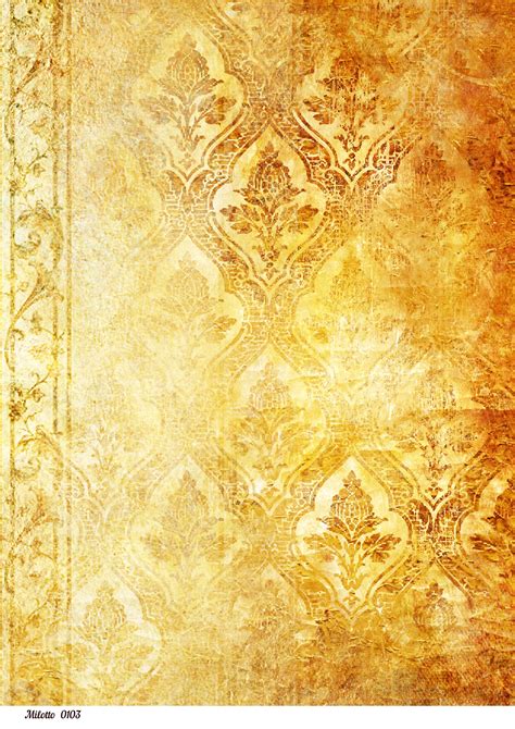 Gold Vintage Background Patterns