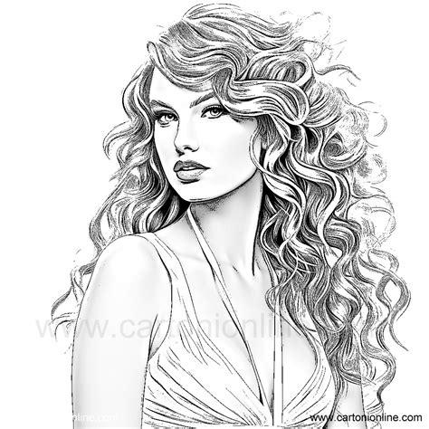 Free Printable Taylor Swift Coloring Pages - Free coloring pages to print