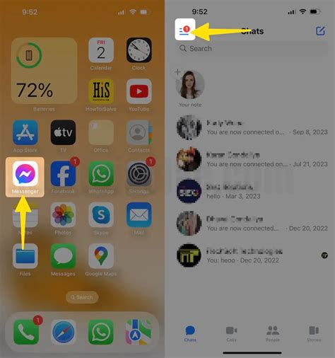 Image result for Facebook Messenger iPhone Notification