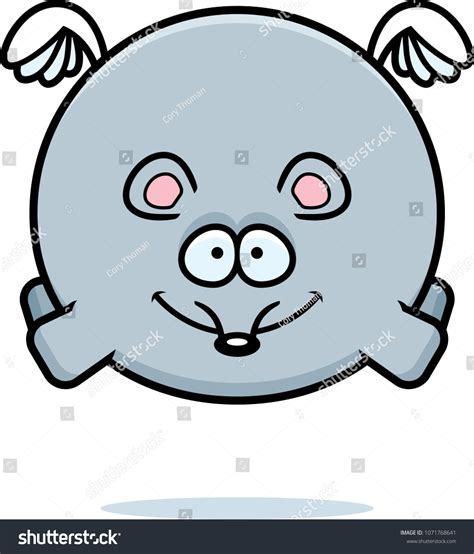 Cartoon Illustration Mouse Flying Stock Vector (Royalty Free) 1071768641 | Shutterstock