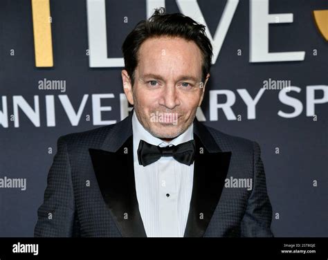 Chris Kattan attends the SNL50: The Anniversary Special at Rockefeller Plaza on Sunday, Feb. 16 ...