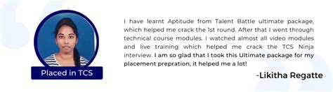 TCS Interview Preparation Training