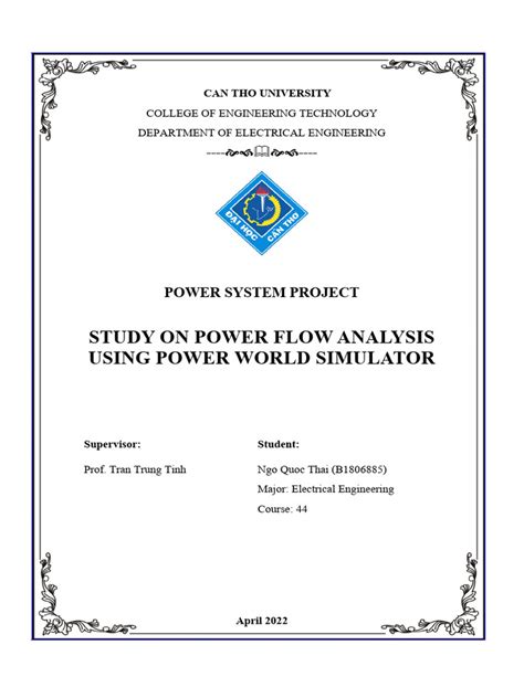 Image result for Powerflow Study Examples
