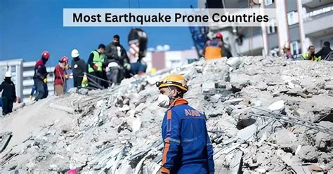 Which are the Top 10 Most Earthquake Prone Countries in the World