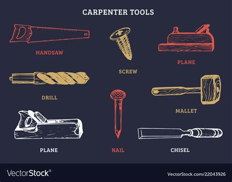 Image result for Carpenter Tools Drawing