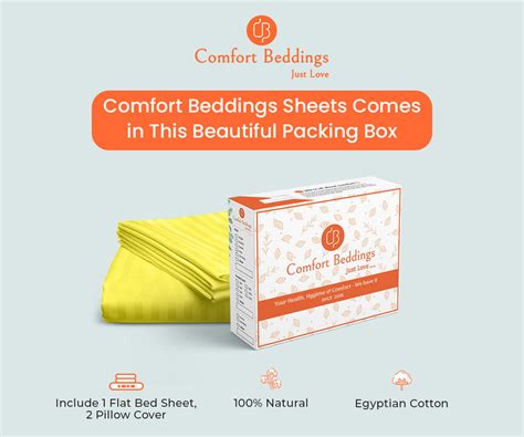 Yellow Stripe Bed Sheets | Comfort Beddings