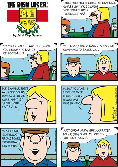 The Born Loser by Art and Chip Sansom for October 14, 2018 - GoComics