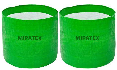 MIPATEX Plant Grow Bags 24in x 24in, Terrace Gardening Vegetable ...