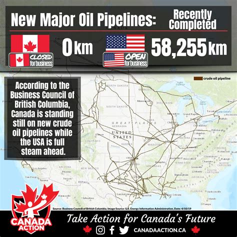 Us Canada Oil Pipeline Map Energy East Wikipedia