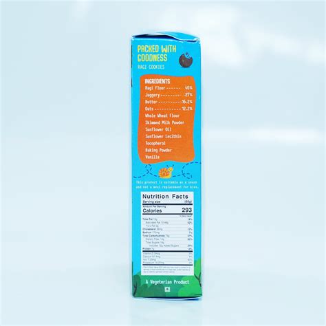 Ragi Cookies (160 GMS) (Pack of 2) – The Growing Giraffe