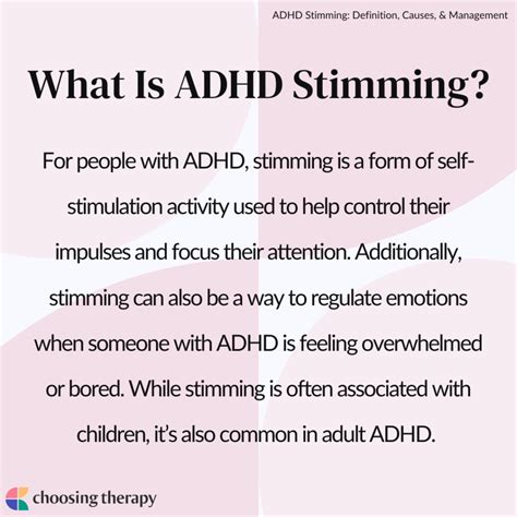 ADHD Stimming: Why It Happens & How to Cope
