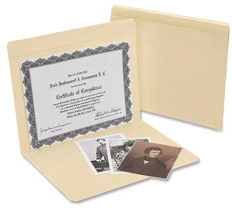 Archival File Folders in Stock - ULINE