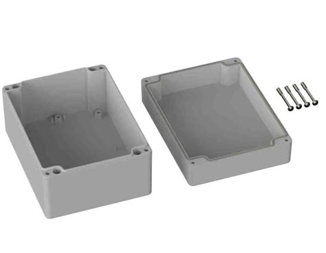 RS PRO | RS PRO Grey ABS General Purpose Enclosure, IP66, IK07, Grey ...