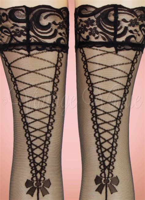 VINTAGE LINGERIE ⋆ Halterlose Strümpfe & Nahtstrumpfhosen
