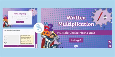 Image result for Multiplication Worksheets Multiple Choice